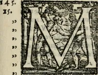 An illustration from Givnta fatta al ragionamento degli articoli et de verbi di Messer Pietro Bembo .. (1563)