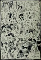 An illustration from Glasgow men and women, their children and some strangers within their gates : a selection from the sketches of Twym / by A.S. Boyd (1905)