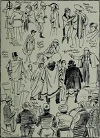 An illustration from Glasgow men and women, their children and some strangers within their gates : a selection from the sketches of Twym / by A.S. Boyd (1905)