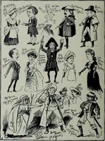 An illustration from Glasgow men and women, their children and some strangers within their gates : a selection from the sketches of Twym / by A.S. Boyd (1905)