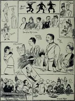 An illustration from Glasgow men and women, their children and some strangers within their gates : a selection from the sketches of Twym / by A.S. Boyd (1905)