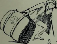 An illustration from Glasgow men and women, their children and some strangers within their gates : a selection from the sketches of Twym / by A.S. Boyd (1905)