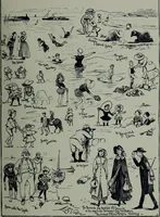 An illustration from Glasgow men and women, their children and some strangers within their gates : a selection from the sketches of Twym / by A.S. Boyd (1905)