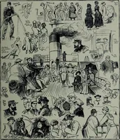 An illustration from Glasgow men and women, their children and some strangers within their gates : a selection from the sketches of Twym / by A.S. Boyd (1905)