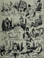 An illustration from Glasgow men and women, their children and some strangers within their gates : a selection from the sketches of Twym / by A.S. Boyd (1905)