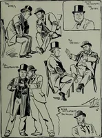 An illustration from Glasgow men and women, their children and some strangers within their gates : a selection from the sketches of Twym / by A.S. Boyd (1905)