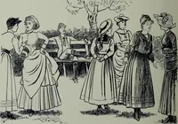 An illustration from Glasgow men and women, their children and some strangers within their gates : a selection from the sketches of Twym / by A.S. Boyd (1905)