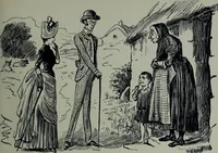 An illustration from Glasgow men and women, their children and some strangers within their gates : a selection from the sketches of Twym / by A.S. Boyd (1905)