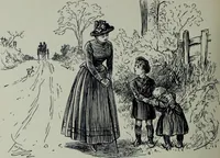 An illustration from Glasgow men and women, their children and some strangers within their gates : a selection from the sketches of Twym / by A.S. Boyd (1905)