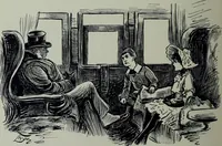 An illustration from Glasgow men and women, their children and some strangers within their gates : a selection from the sketches of Twym / by A.S. Boyd (1905)