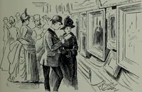 An illustration from Glasgow men and women, their children and some strangers within their gates : a selection from the sketches of Twym / by A.S. Boyd (1905)