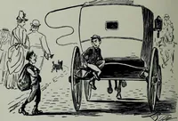 An illustration from Glasgow men and women, their children and some strangers within their gates : a selection from the sketches of Twym / by A.S. Boyd (1905)