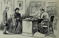 An illustration from Glasgow men and women, their children and some strangers within their gates : a selection from the sketches of Twym / by A.S. Boyd (1905)