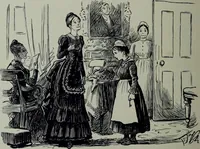 An illustration from Glasgow men and women, their children and some strangers within their gates : a selection from the sketches of Twym / by A.S. Boyd (1905)