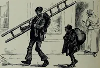 An illustration from Glasgow men and women, their children and some strangers within their gates : a selection from the sketches of Twym / by A.S. Boyd (1905)