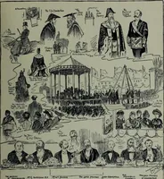 An illustration from Glasgow men and women, their children and some strangers within their gates : a selection from the sketches of Twym / by A.S. Boyd (1905)