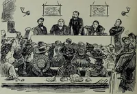 An illustration from Glasgow men and women, their children and some strangers within their gates : a selection from the sketches of Twym / by A.S. Boyd (1905)