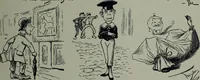 An illustration from Glasgow men and women, their children and some strangers within their gates : a selection from the sketches of Twym / by A.S. Boyd (1905)