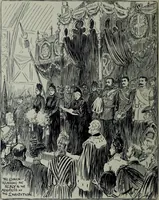 An illustration from Glasgow men and women, their children and some strangers within their gates : a selection from the sketches of Twym / by A.S. Boyd (1905)