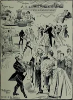 An illustration from Glasgow men and women, their children and some strangers within their gates : a selection from the sketches of Twym / by A.S. Boyd (1905)