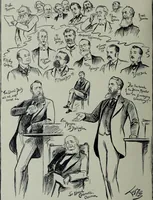 An illustration from Glasgow men and women, their children and some strangers within their gates : a selection from the sketches of Twym / by A.S. Boyd (1905)