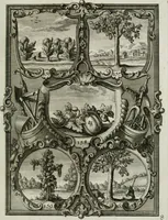 Picture 38 of 80 from Güldene Aepfel in silbernen Schalen, das ist, Worte geredet zu seiner Zeit über 400 Sinnbilder von allerley Zeiten und Umständen des menschlichen Lebens zu Beförderung der Erbauung (1746), leaf 104