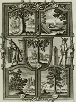 Picture 46 of 80 from Güldene Aepfel in silbernen Schalen, das ist, Worte geredet zu seiner Zeit über 400 Sinnbilder von allerley Zeiten und Umständen des menschlichen Lebens zu Beförderung der Erbauung (1746), leaf 128