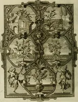 An illustration from Güldene Aepfel in silbernen Schalen, das ist, Worte geredet zu seiner Zeit über 400 Sinnbilder von allerley Zeiten und Umständen des menschlichen Lebens zu Beförderung der Erbauung (1746)