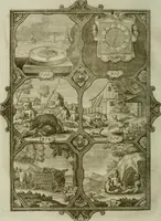 Picture 64 of 80 from Güldene Aepfel in silbernen Schalen, das ist, Worte geredet zu seiner Zeit über 400 Sinnbilder von allerley Zeiten und Umständen des menschlichen Lebens zu Beförderung der Erbauung (1746), leaf 185