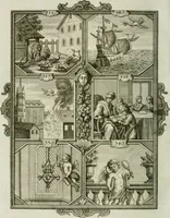 Picture 70 of 80 from Güldene Aepfel in silbernen Schalen, das ist, Worte geredet zu seiner Zeit über 400 Sinnbilder von allerley Zeiten und Umständen des menschlichen Lebens zu Beförderung der Erbauung (1746), leaf 203