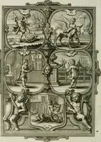 Picture 13 of 80 from Güldene Aepfel in silbernen Schalen, das ist, Worte geredet zu seiner Zeit über 400 Sinnbilder von allerley Zeiten und Umständen des menschlichen Lebens zu Beförderung der Erbauung (1746), leaf 29