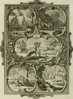 Picture 19 of 80 from Güldene Aepfel in silbernen Schalen, das ist, Worte geredet zu seiner Zeit über 400 Sinnbilder von allerley Zeiten und Umständen des menschlichen Lebens zu Beförderung der Erbauung (1746), leaf 47