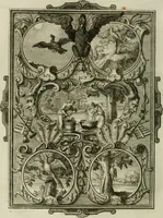 An illustration from Güldene Aepfel in silbernen Schalen, das ist, Worte geredet zu seiner Zeit über 400 Sinnbilder von allerley Zeiten und Umständen des menschlichen Lebens zu Beförderung der Erbauung (1746)