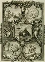 Picture 33 of 80 from Güldene Aepfel in silbernen Schalen, das ist, Worte geredet zu seiner Zeit über 400 Sinnbilder von allerley Zeiten und Umständen des menschlichen Lebens zu Beförderung der Erbauung (1746), leaf 89