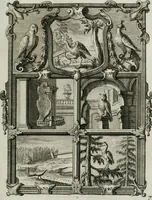 Picture 34 of 80 from Güldene Aepfel in silbernen Schalen, das ist, Worte geredet zu seiner Zeit über 400 Sinnbilder von allerley Zeiten und Umständen des menschlichen Lebens zu Beförderung der Erbauung (1746), leaf 92
