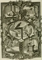 Picture 35 of 80 from Güldene Aepfel in silbernen Schalen, das ist, Worte geredet zu seiner Zeit über 400 Sinnbilder von allerley Zeiten und Umständen des menschlichen Lebens zu Beförderung der Erbauung (1746), leaf 95