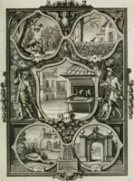 Picture 36 of 80 from Güldene Aepfel in silbernen Schalen, das ist, Worte geredet zu seiner Zeit über 400 Sinnbilder von allerley Zeiten und Umständen des menschlichen Lebens zu Beförderung der Erbauung (1746), leaf 98