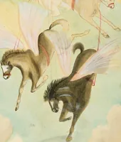 An illustration from Gleams of light and glimpses thro' the rift (1893)