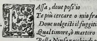An illustration from Gli amorosi affanni : favola pastorale (1606)
