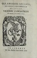 Picture 1 of 27 from Gli amorosi affanni : favola pastorale (1606), leaf 5