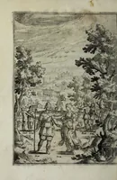 An illustration from Gli amorosi affanni : favola pastorale (1606)