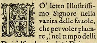 An illustration from Gli amorosi inganni : comedia piacevole (1609)