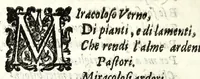 An illustration from Gli amorosi sospetti : favola pastorale (1605)