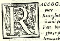 An illustration from Gli amorosi sospetti : favola pastorale (1605)