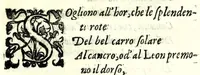 An illustration from Gli amorosi sospetti : favola pastorale (1605)