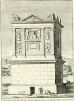 Picture 59 of 120 from Gli antichi sepolcri, overo, Mausolei Romani, et Etruschi, trouati in Roma & in altri luoghi celebri : nelli quali si contengono molte erudite memorie (1697), leaf 126