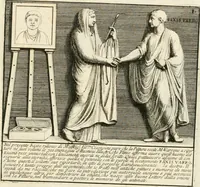 Picture 3 of 120 from Gli antichi sepolcri, overo, Mausolei Romani, et Etruschi, trouati in Roma & in altri luoghi celebri : nelli quali si contengono molte erudite memorie (1697), leaf 20
