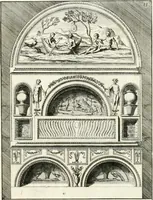 Picture 17 of 120 from Gli antichi sepolcri, overo, Mausolei Romani, et Etruschi, trouati in Roma & in altri luoghi celebri : nelli quali si contengono molte erudite memorie (1697), leaf 48