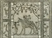 Picture 18 of 120 from Gli antichi sepolcri, overo, Mausolei Romani, et Etruschi, trouati in Roma & in altri luoghi celebri : nelli quali si contengono molte erudite memorie (1697), leaf 50