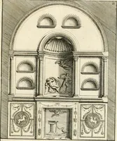 Picture 20 of 120 from Gli antichi sepolcri, overo, Mausolei Romani, et Etruschi, trouati in Roma & in altri luoghi celebri : nelli quali si contengono molte erudite memorie (1697), leaf 52